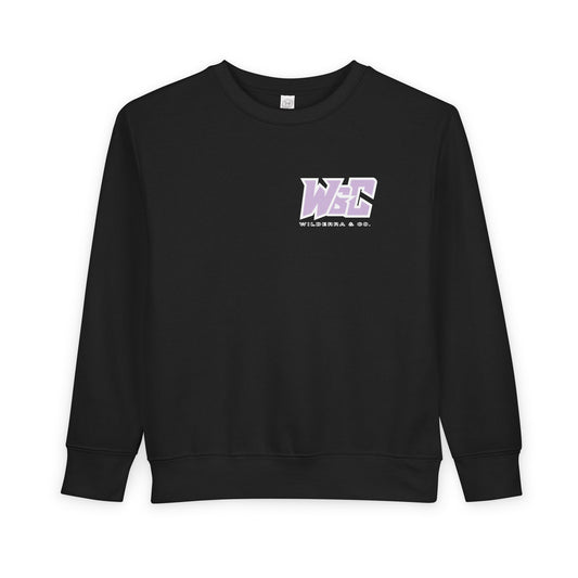 Girls Snow Sports Crewneck - Toddler