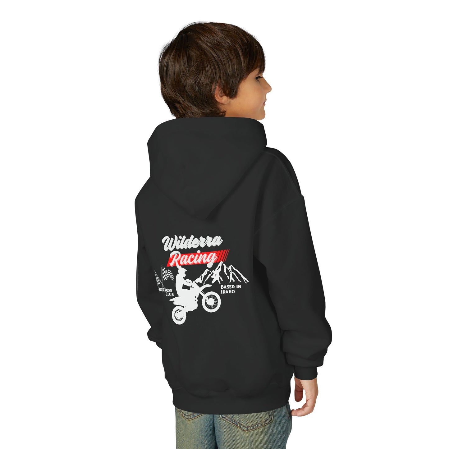 Vintage Moto Hoodie - Youth