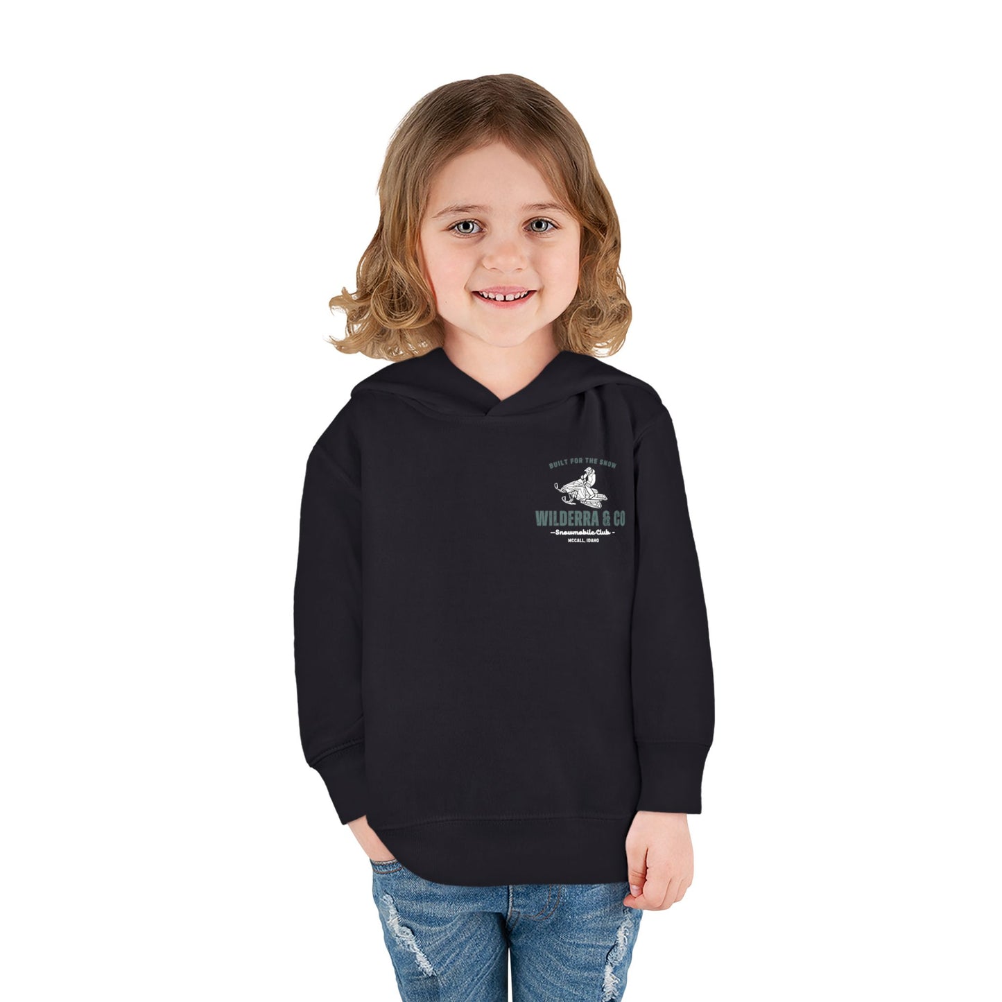 Snowmobile Club Hoodie - Toddler