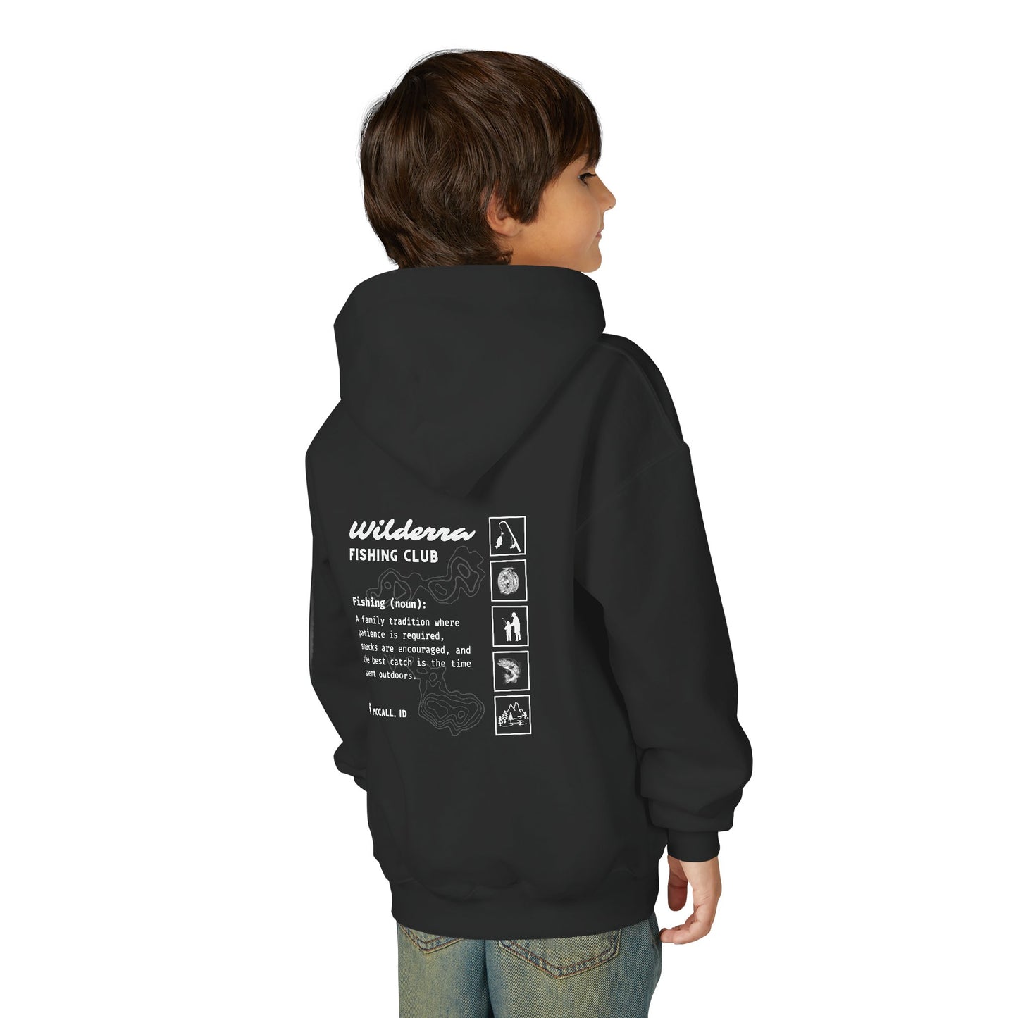 Fishing Club Hoodie - Youth