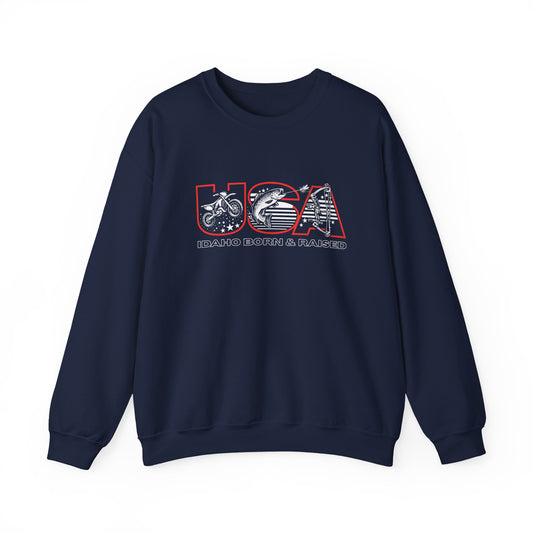 Born and Raised - Crew Sweater