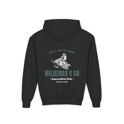 Snowmobile Club Hoodie - Youth