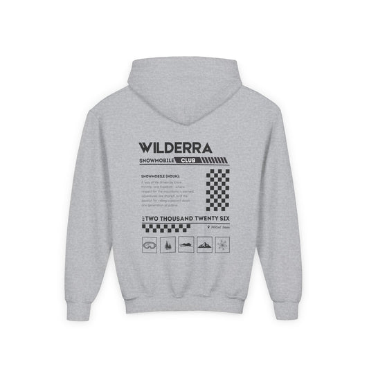 Snowmobile Explanation Hoodie - Youth