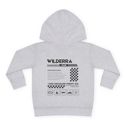 Snowmobile Explanation Hoodie - Toddler