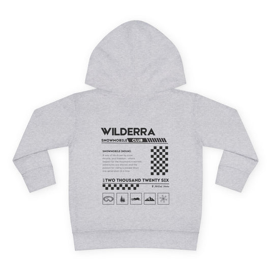 Snowmobile Explanation Hoodie - Toddler
