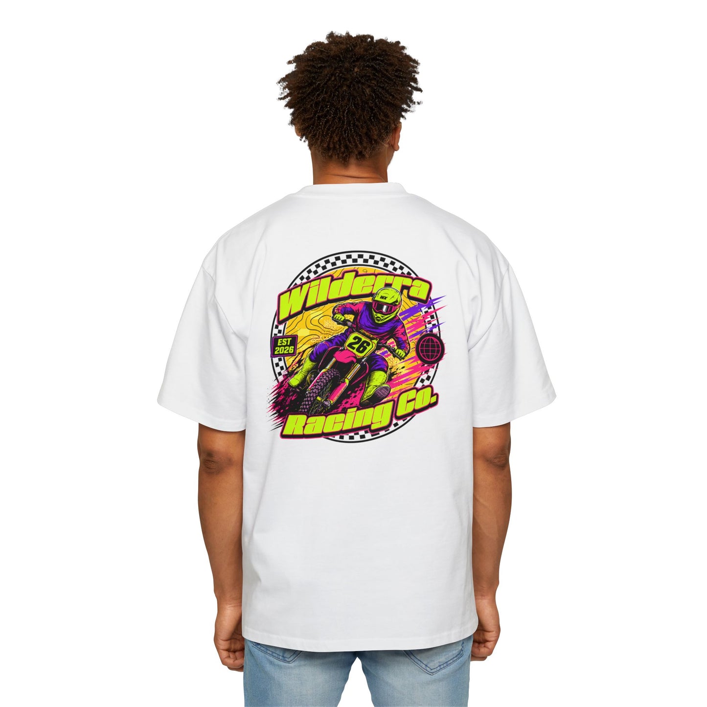 90s Motocross Oversized Tee