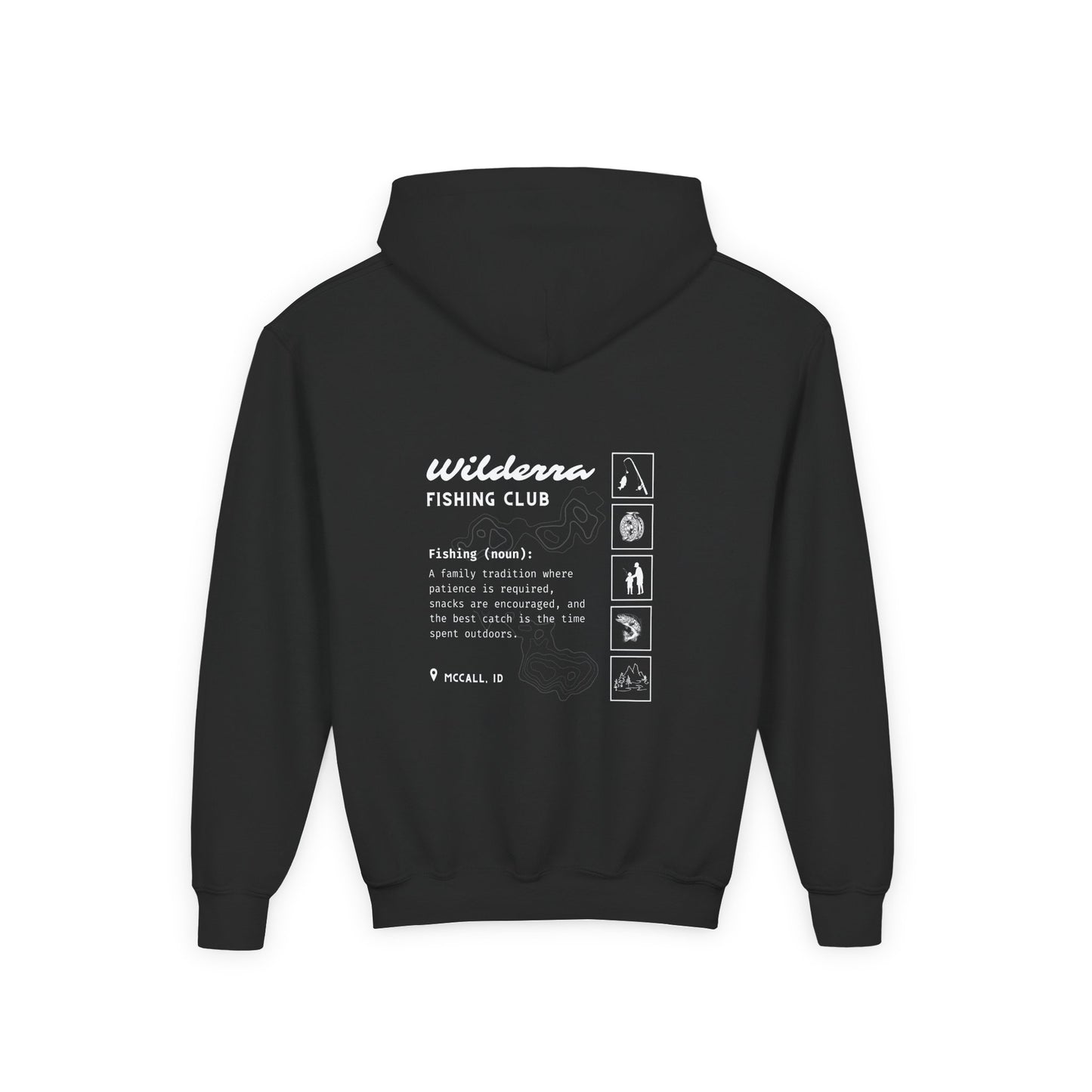 Fishing Club Hoodie - Youth