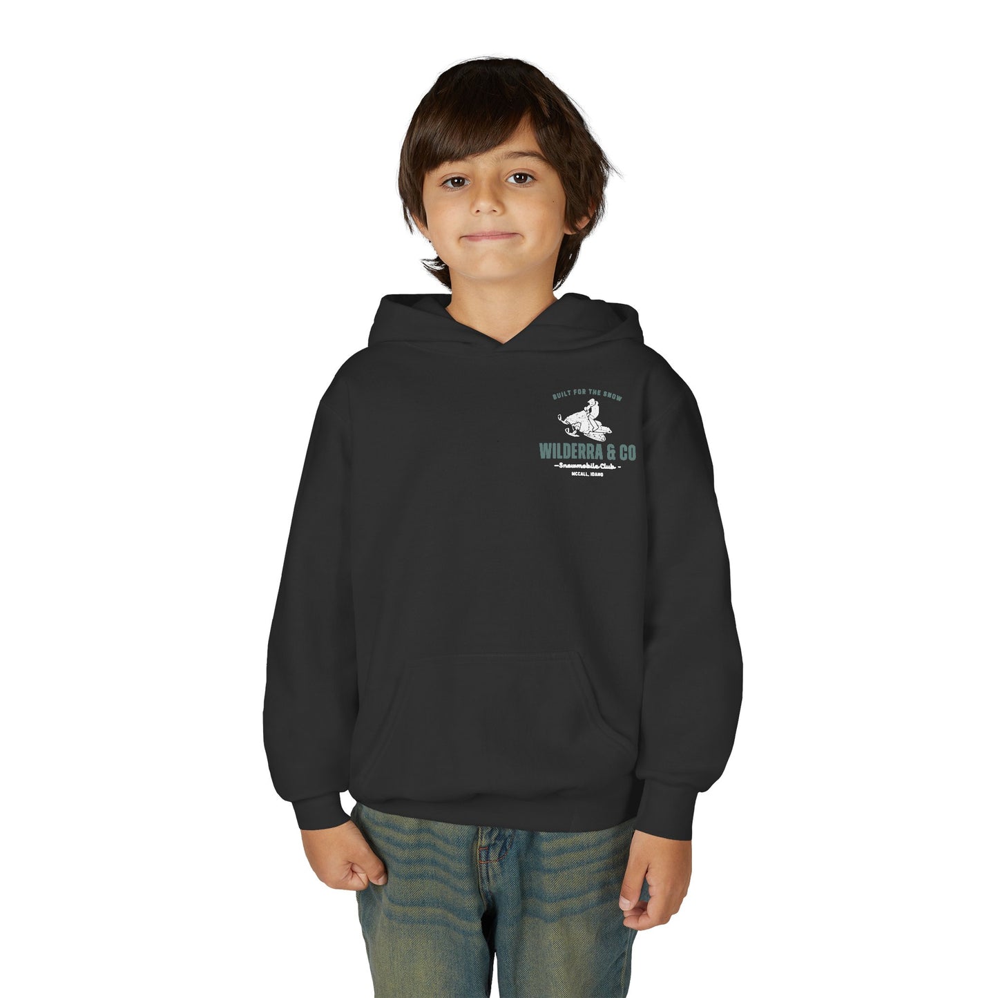 Snowmobile Club Hoodie - Youth