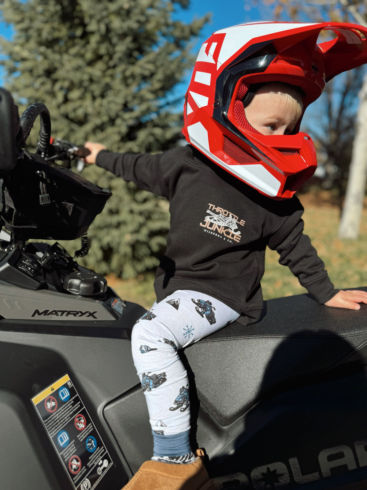 Throttle Junkie Hoodie - Toddler
