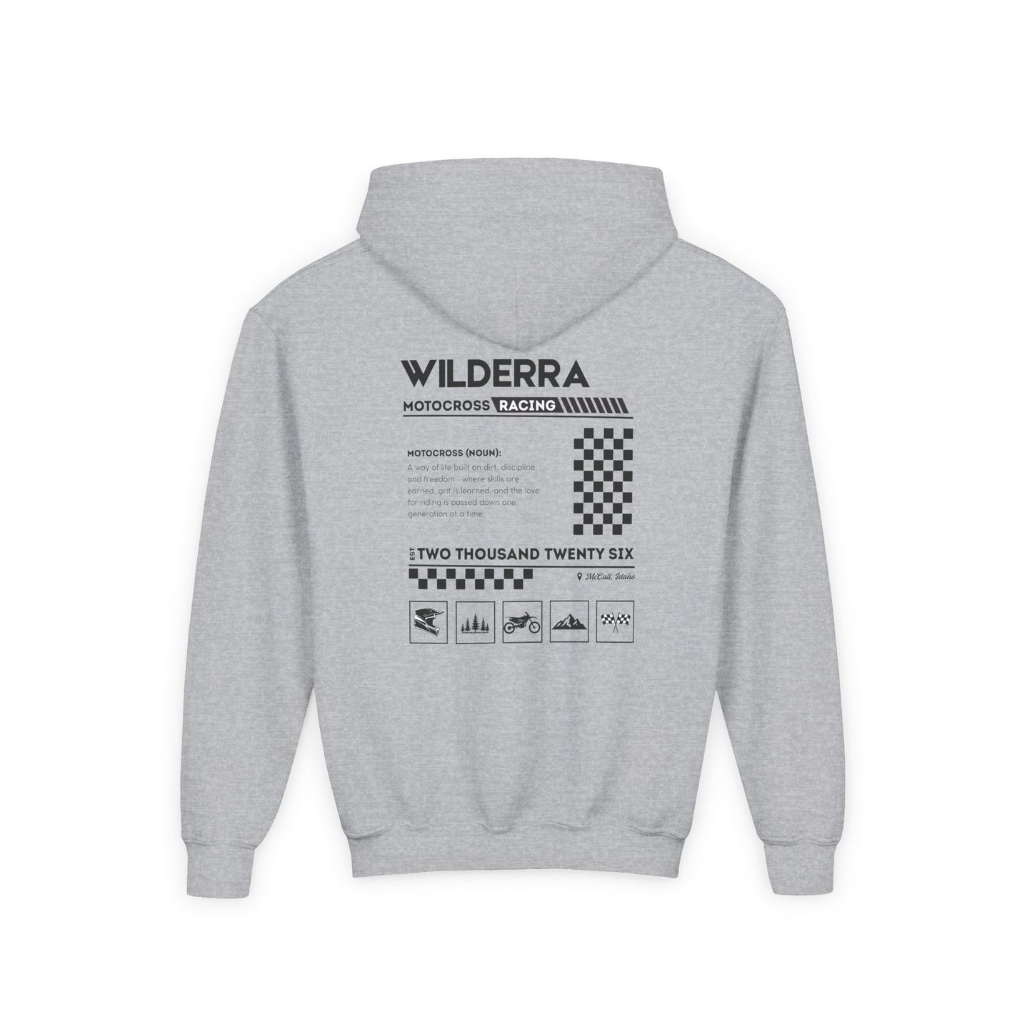 Motocross Explanation Hoodie - Youth