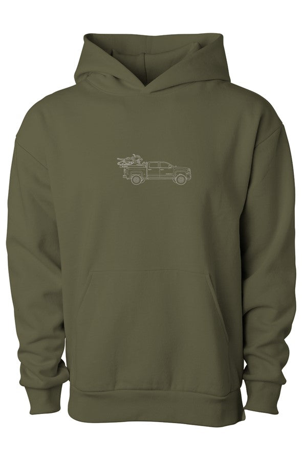 Avenue Pullover Hooded Sweatshirt