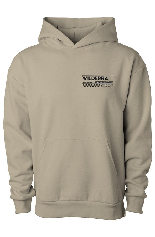 Wilderra Snowmobile Explanation Hoodie
