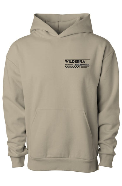 Wilderra Snowmobile Explanation Hoodie