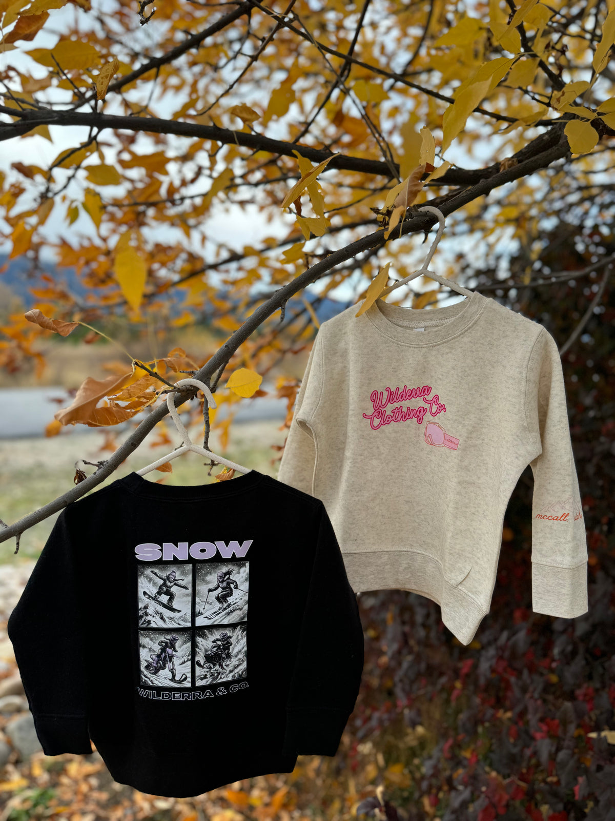 Girls Goggles Crewneck - Toddler