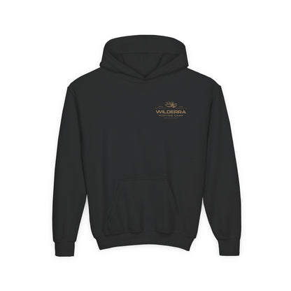 Elk Hunting Camp Hoodie - Youth