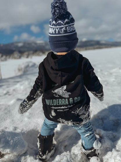 Snowmobile Club Hoodie - Toddler