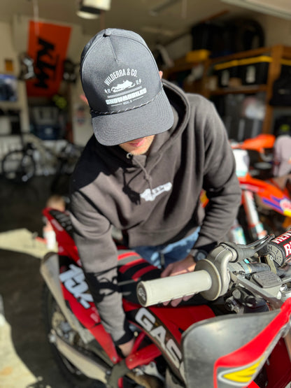 Snowmobiles Rope Hat
