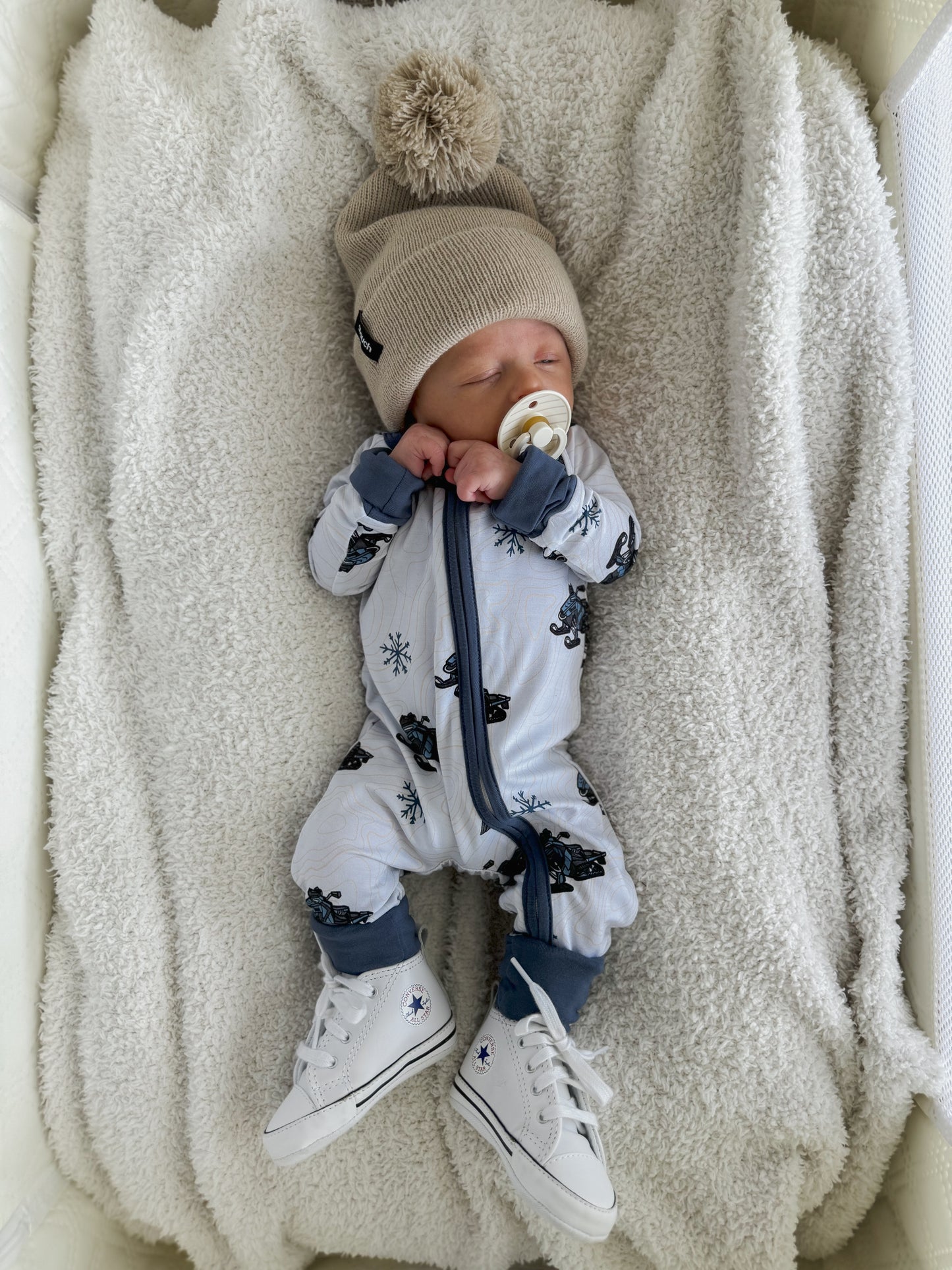 Bamboo Off-Axys Snowmobile Pajamas