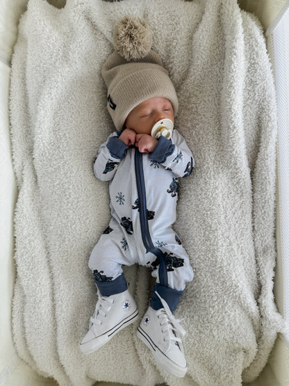 Bamboo Off-Axys Snowmobile Pajamas