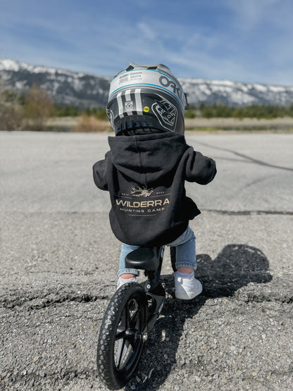 Elk Hunting Camp Hoodie - Toddler