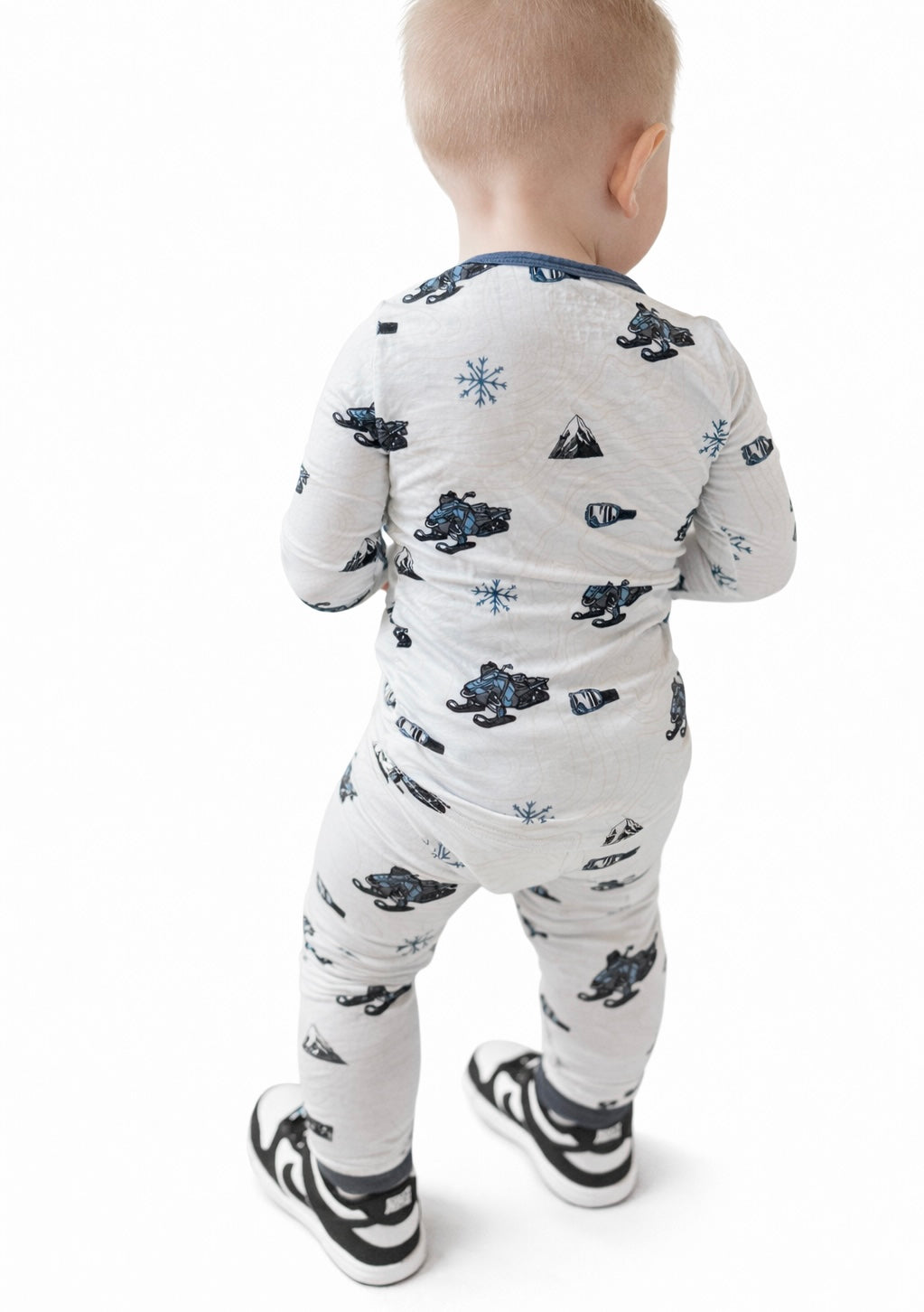 Bamboo Off-Axys Snowmobile Pajamas