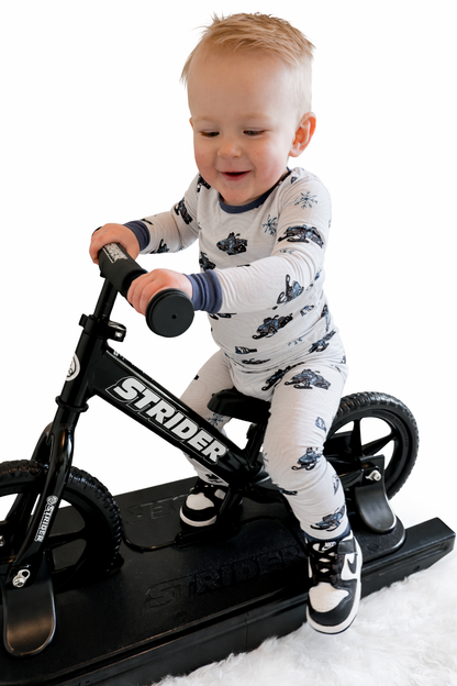 Bamboo Off-Axys Snowmobile Pajamas