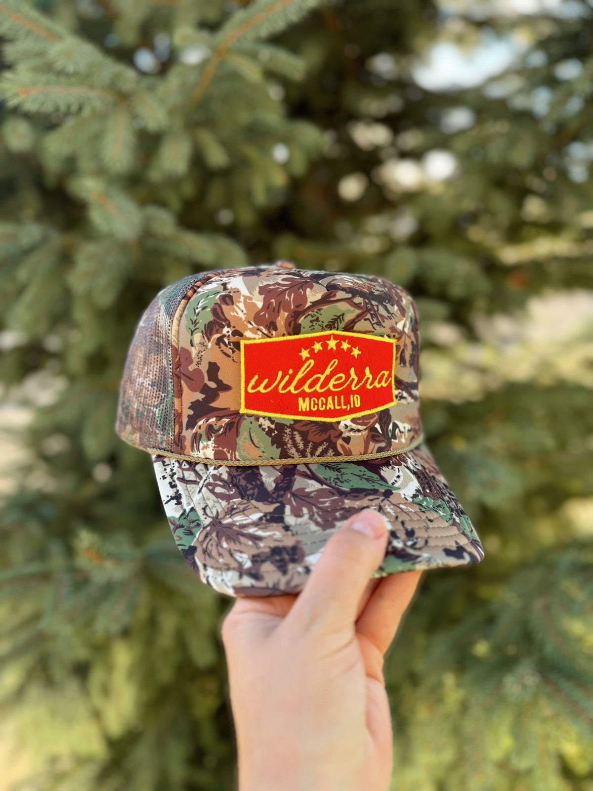 Wilderra Camo Trucker