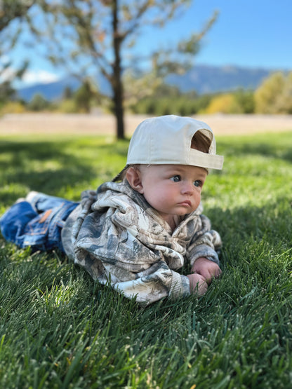 Kids Camo Elk Antler Hat