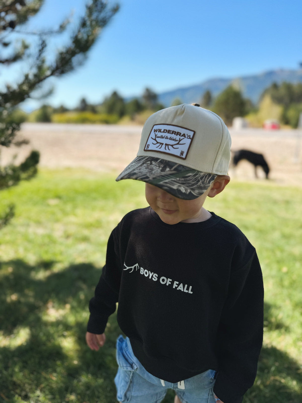 Boys of Fall Crewneck - Toddler